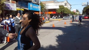 Cintia Coronel ganadora 10 km damas