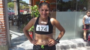 Daiana Ocampo atleta de Pilar