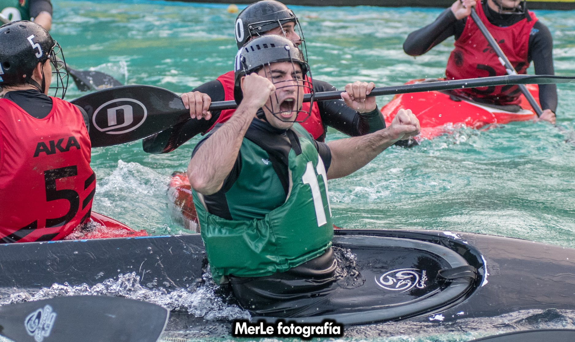 Club de Pescadores “A” ganó la tercera fecha de la Copa Argentina de Kayak Polo