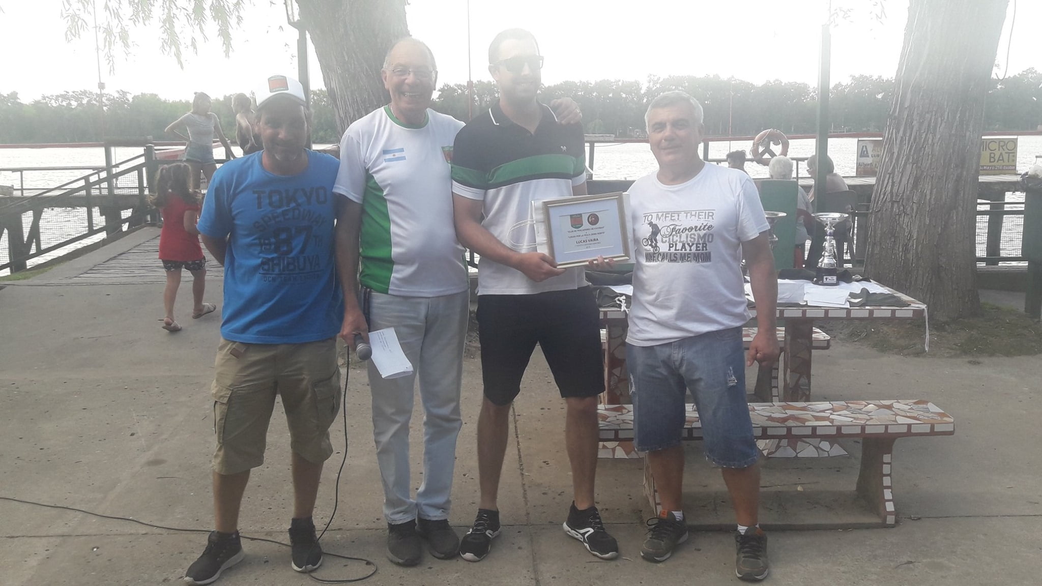 Lucas Vaira fue el  ganador del ranking 2019   del Club de Pescadores