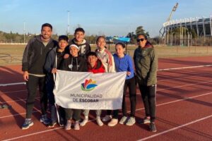 Atletas de Escobar lograron podios  en el Nacional U16