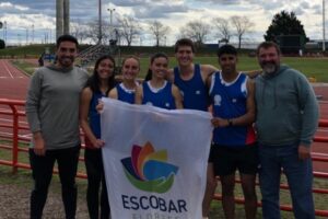 Atletas de Escobar ganaron cinco medallas en el Nacional U23 en Mar del Plata